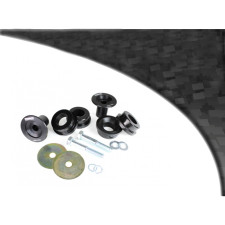 Silent Bloc Powerflex zwart achterdifferentieel achteras BMW E46 M3 (2 stuks) - PF-R54620-2N - PFR5-4620BLK - 5055676520685