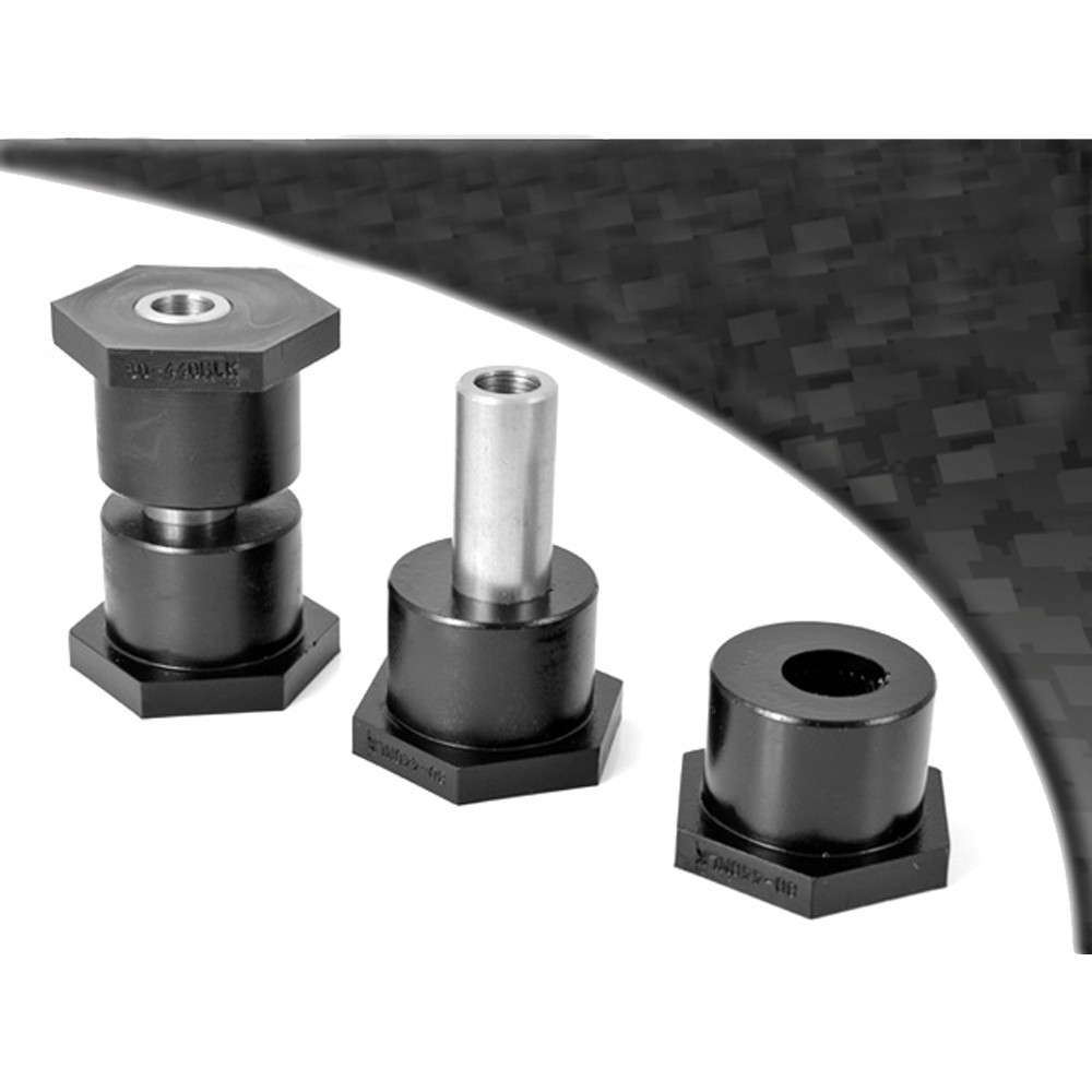 Silent-Bloc Powerflex Black Assale Posteriore Opel Calibra 1989-1997 (2 Pezzi) - PF-R80-440MLK-2N - PFR80-440MLK-BLK - 5055676523730