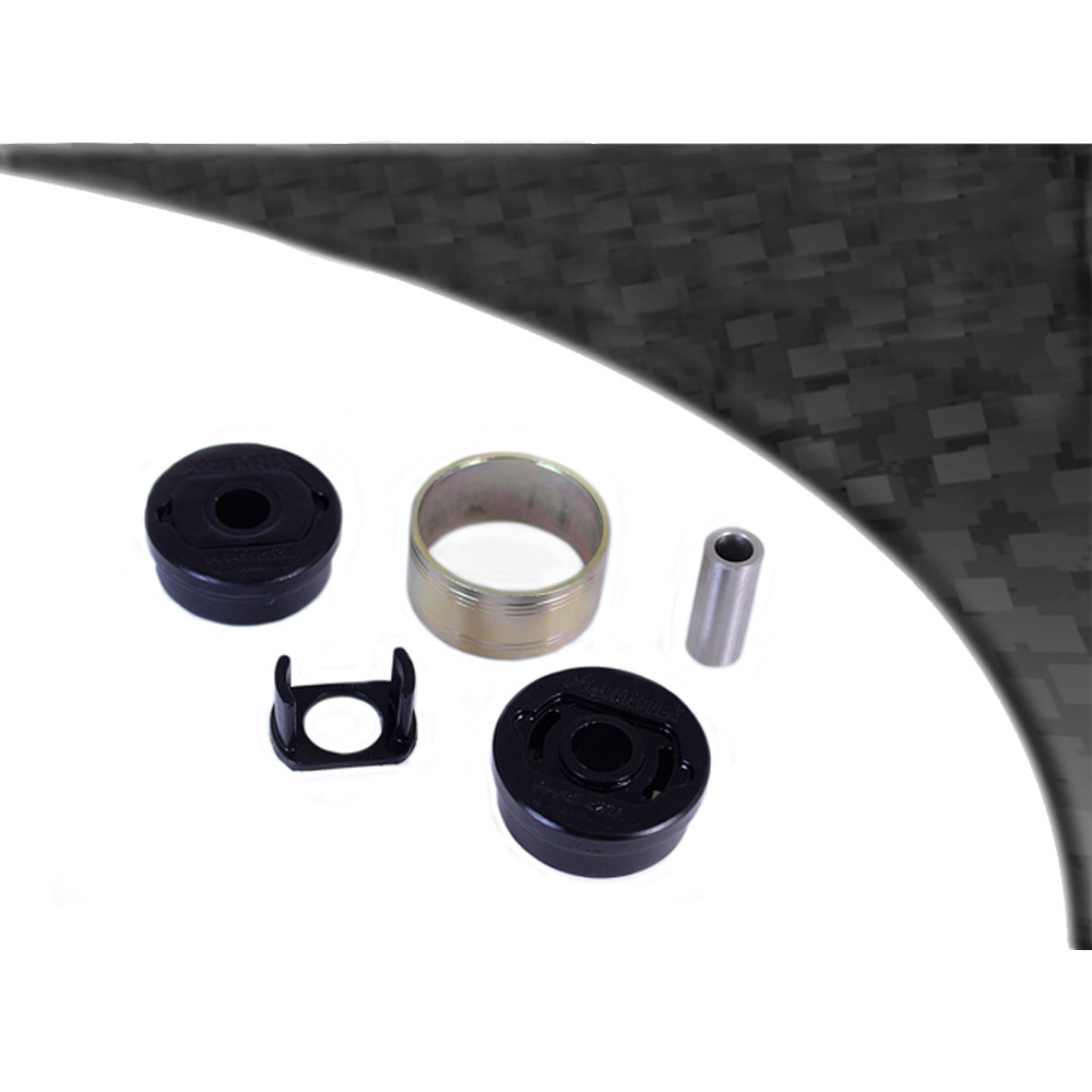 Silentblocuri POWERFLEX BLACK pentru suportul inferior spate al motorului Renault Megane 2 RS 225 R26 (1 bucată) - PF-F60526-N - PFF60-526BLK - 5055676531735