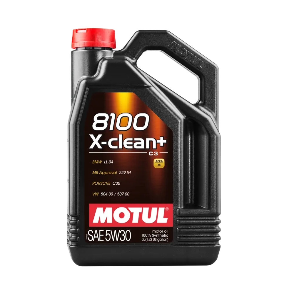 Motorolie MOTUL 8100 X-CLEAN + 5W30 - 5L can - MOT-81XCLE5W30-5 - 106377 - 3374650257723