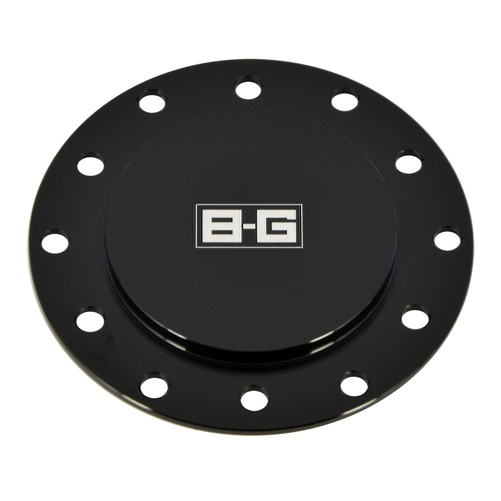 Placă de obturare din aluminiu pentru butonul de claxon BG Racing (6x70 mm - 6x74 mm) - BG-4928 - BG4928 - 5060252090360