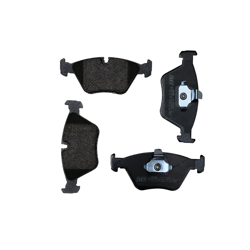 GT2i Club Avant remblokken voor BMW Serie 3 (E46) M3 3.2i V6 1998-05 - Ate remklauwen - GT-PC2160 - 3661768552643