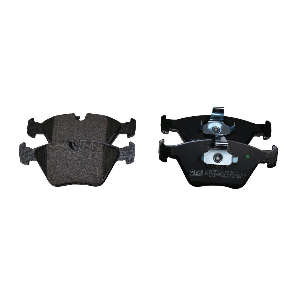 GT2i Club Avant remblokken voor BMW Serie 3 (E46) M3 3.2i V6 1998-05 - Ate remklauwen - GT-PC2160 - 3661768552643
