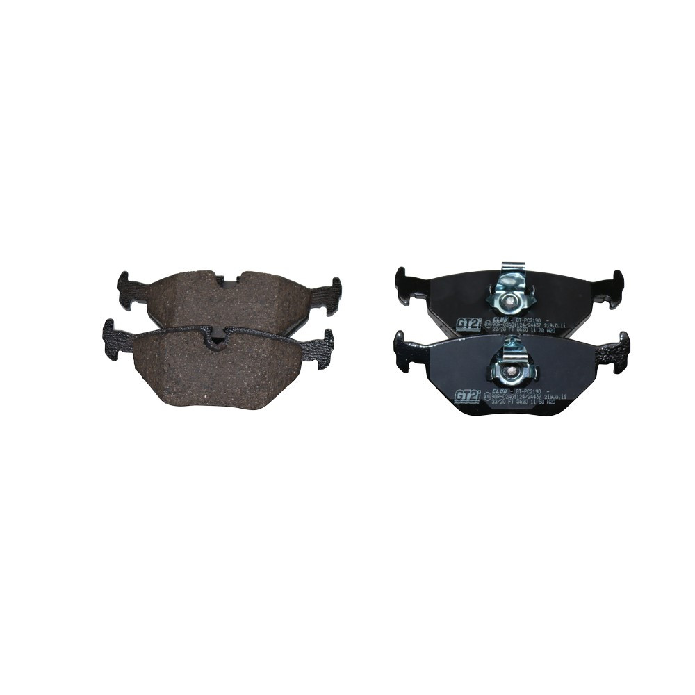 Remblokken GT2i Club Achter voor BMW Serie 3 (E36) M3 3.0i, 3.2i 1991-98 - Ate remklauwen - GT-PC2190 - 3661768552650