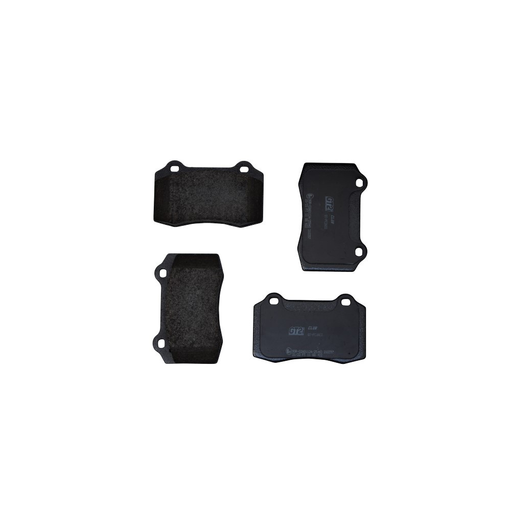 GT2i Club Avant remblokken voor PEUGEOT 208 I 1.6i 16V THP GTi 200 pk 2012-19 - Brembo remklauwen - GT-PC2602 - 3661768552681