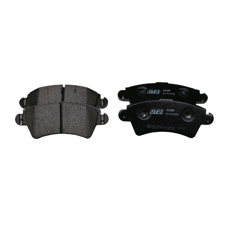 GT2i Club Avant remblokken voor PEUGEOT 306 1.8i 16V, 2.0 HDi, 2.0i 16V 132 pk 1997-02 - Bosch remklauwen - GT-PC3220 - 3661768552728