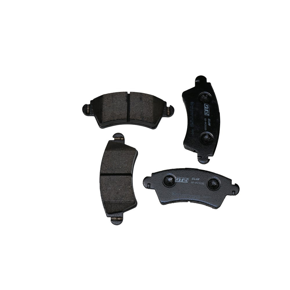 GT2i Club Avant remblokken voor PEUGEOT 306 1.8i 16V, 2.0 HDi, 2.0i 16V 132 pk 1997-02 - Bosch remklauwen - GT-PC3220 - 3661768552728