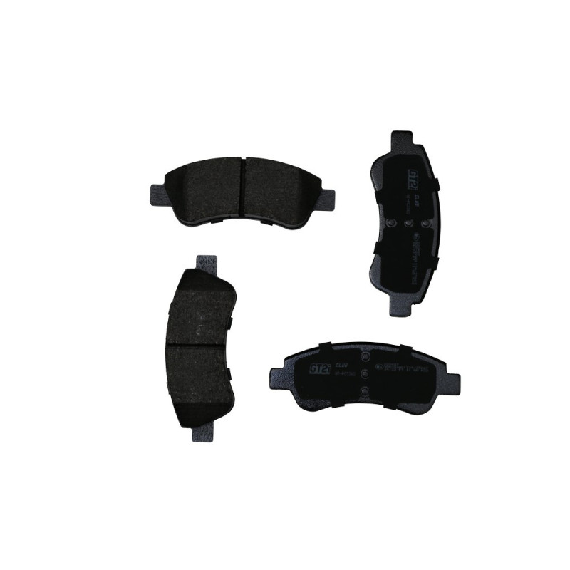 GT2i Club Front brake pads for CITROEN C2 (JM_) 1,6 VTS 90cv 2003-07-01-2012-09-01 - GT-PC3360 - 3661768552742