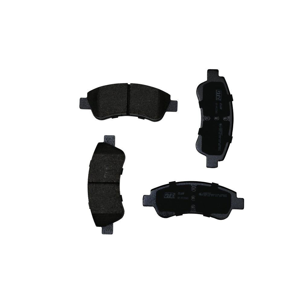 GT2i Club Avant remblokken voor CITROEN C2 (JM_) 1,6 VTS 90pk 2003-07-01-2012-09-01 - GT-PC3360 - 3661768552742