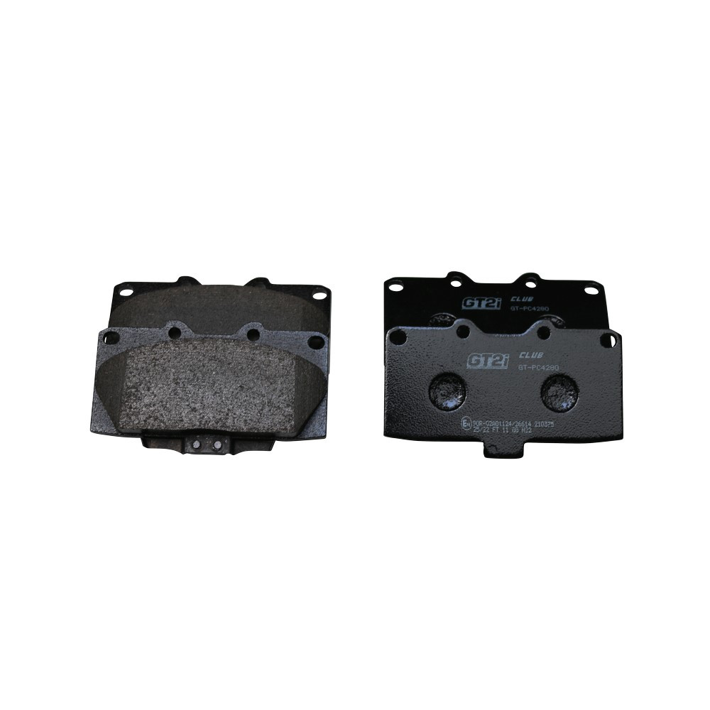 GT2i Club Front brake pads for SUBARU Impreza (GE-GH-GR-GV-G3) 2.0i 16V Turbo 4wd WRX 2008-14 - Brake calipers Sumitomo - GT-PC4280 - 3661768552759