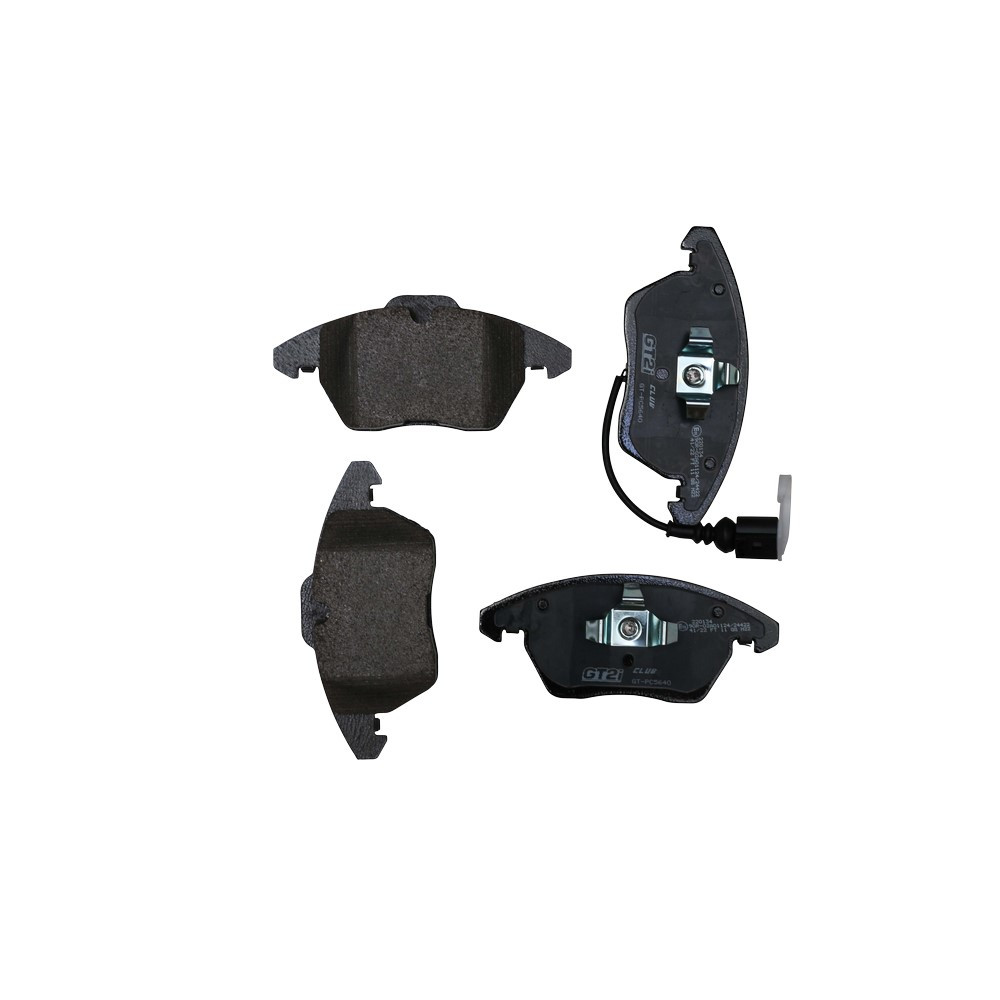 GT2i Club Avant remblokken voor AUDI TT II (8J3) 2.0 TFSi 155pk 2006-08-01-2015-01-01 - GT-PC5640 - 3661768238943