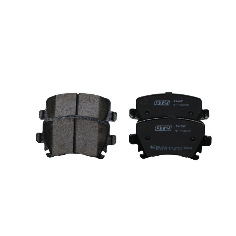 Remblokken GT2i Club Achter voor VOLKSWAGEN Golf V 3.2i V6 R32 2003-09 - Trw remklauwen - GT-PC5690 - 3661768394717