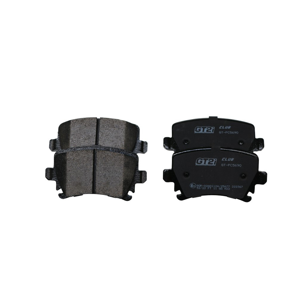 GT2i Club Rear brake pads for VOLKSWAGEN Golf V 3.2i V6 R32 2003-09 - Brake calipers Trw  - GT-PC5690 - 3661768394717
