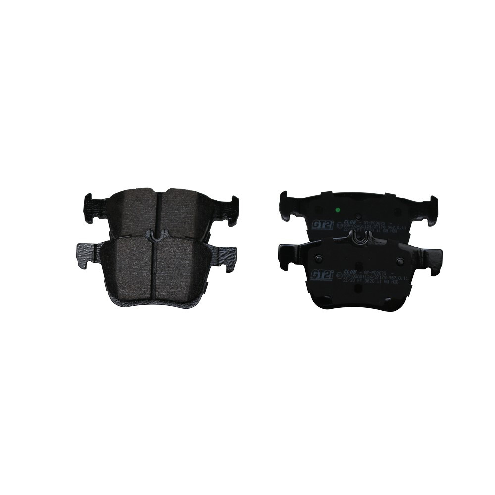 Remblokken GT2i Club Achter voor AUDI RS3 -S3 (8V) S3 2.0i 16V TFSi 2012-20 - Ate remklauwen - GT-PC9670 - 3661768552834