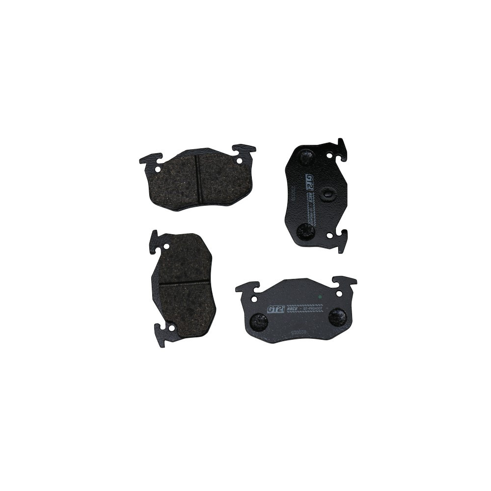GT2i Race Achterremblokken voor CITROEN Saxo 1.6i 16V Challenge - Bendix remklauwen - GT-PR0400T - 3661768552995