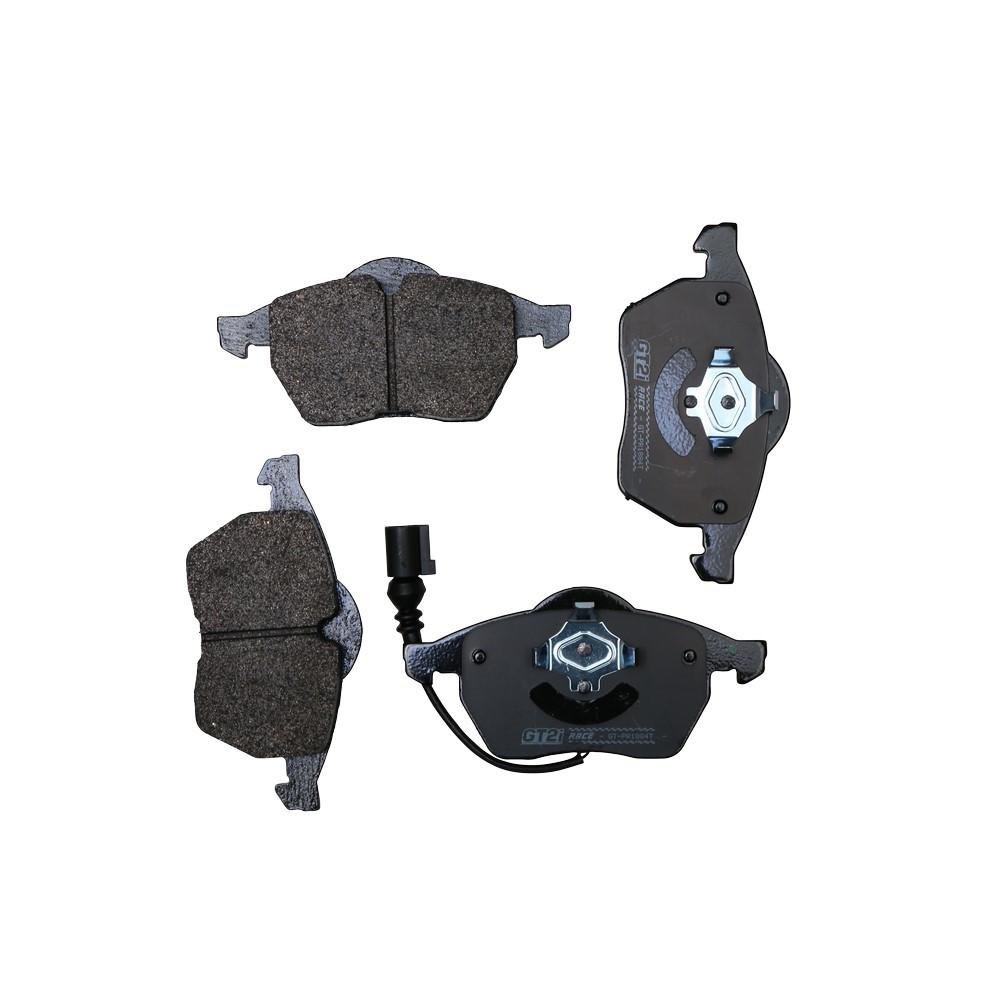 GT2i Race Rear brake pads for VOLKSWAGEN Golf IV 1.8i 20V Turbo, 1.9 TDi 150 hp, 2.3i VR5, 2.8i V6 1997-03 - Brake calipers Ate - GT-PR1884T - 3661768553251