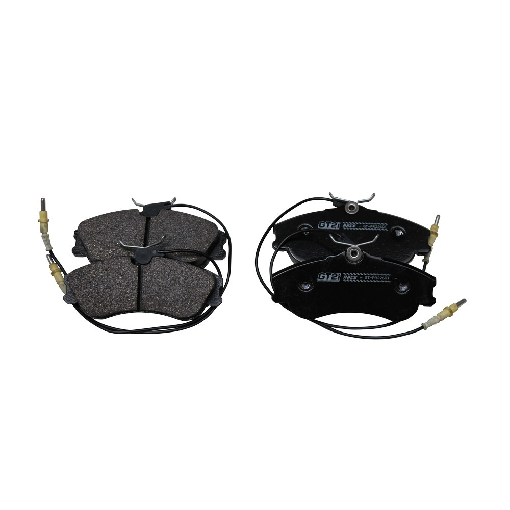 Pastiglie freno anteriori GT2i Race per PEUGEOT 306 1.8i 16V, 2.0 HDi, 2.0i 16V 132 hp 1997-02 - Pinze freno Girling - GT-PR2260T - 3661768553312