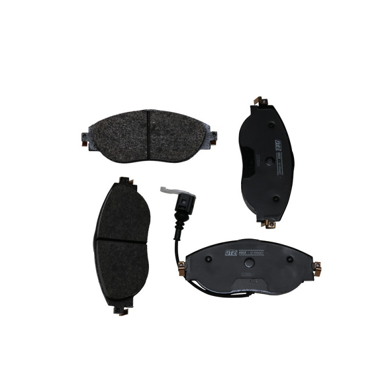 Remblokken GT2i Race Avant voor VOLKSWAGEN Golf VIII 2.0 GTI, 2.0 TDI, 2.0 TSI , 2.0 TSI R (Schijf 340 mm) 2019- - Remklauw - GT-PR9680T - 3661768553602