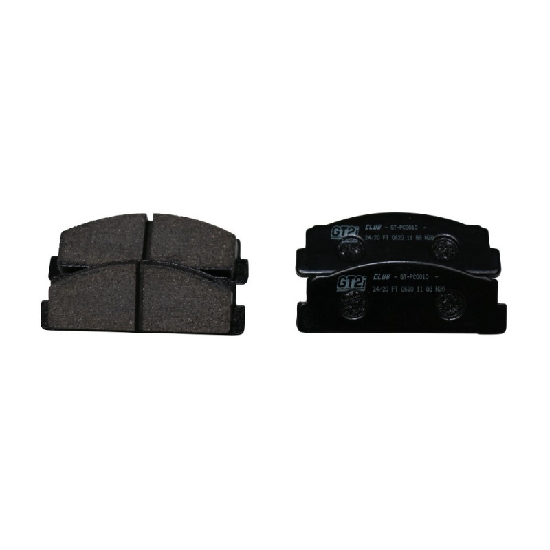 GT2i Club Avant remblokken voor FIAT X1/9 1.3, 1.5 1972-90 - Bendix remklauwen - GT-PC0010 - 3661768237977