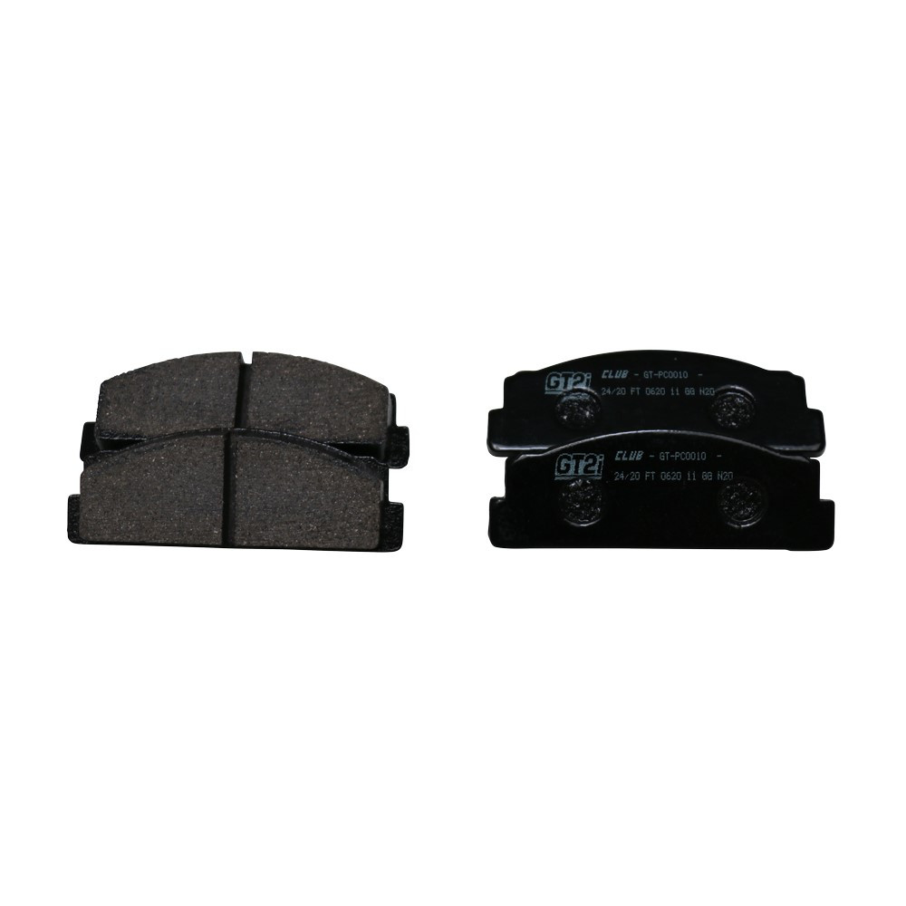 GT2i Club Avant remblokken voor FIAT X1/9 1.3, 1.5 1972-90 - Bendix remklauwen - GT-PC0010 - 3661768237977