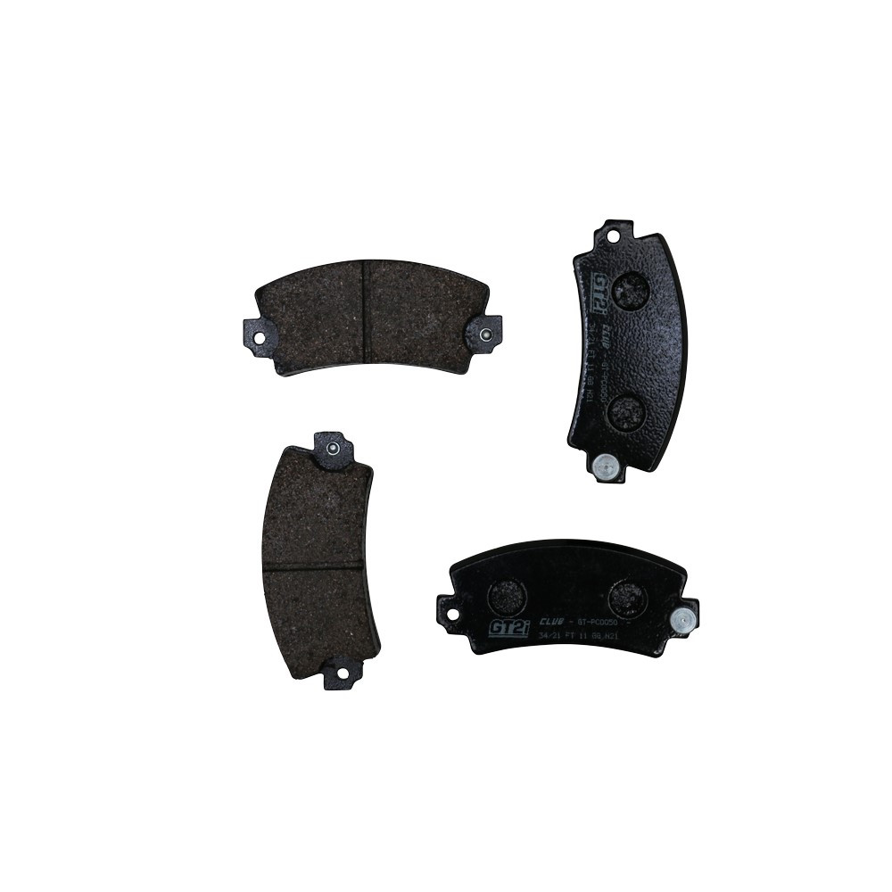 Plaquettes de frein GT2i Club Avant pour PEUGEOT 304 Cabrio (_04B_) 1.5 89cv 1970-03-01-1976-07-01 - GT-PC0050 - 3661768552490