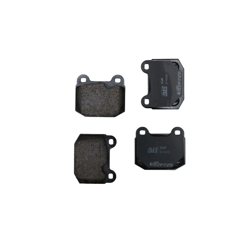 Plaquettes de frein GT2i Club Avant pour CATERHAM 7-Seven 1.6i 16V, 1.8i 16V 1992-  Etriers de frein AP Racing - GT-PC0153 - 3661768552506