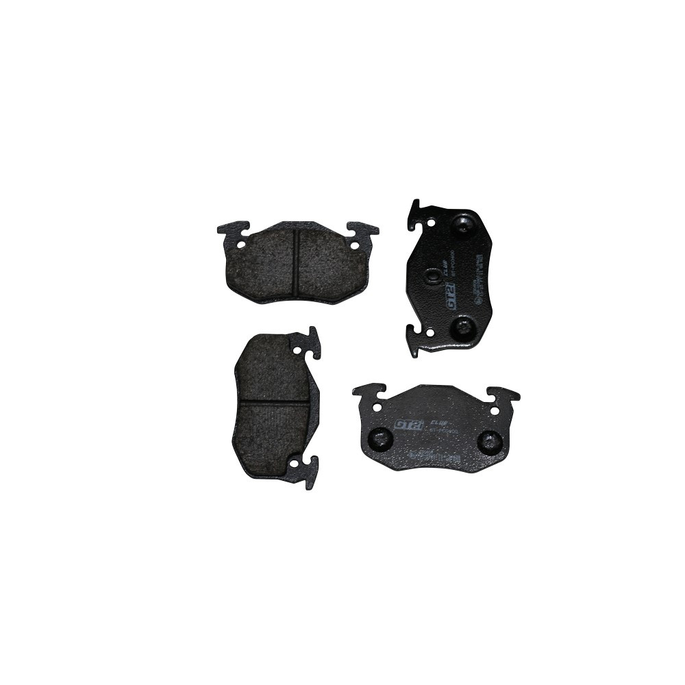 GT2i Club Rear brake pads for PEUGEOT 206 2.0i 16V GTi 180 /RC 1998-08 - Brake calipers Bendix - GT-PC0400 - 3661768552520