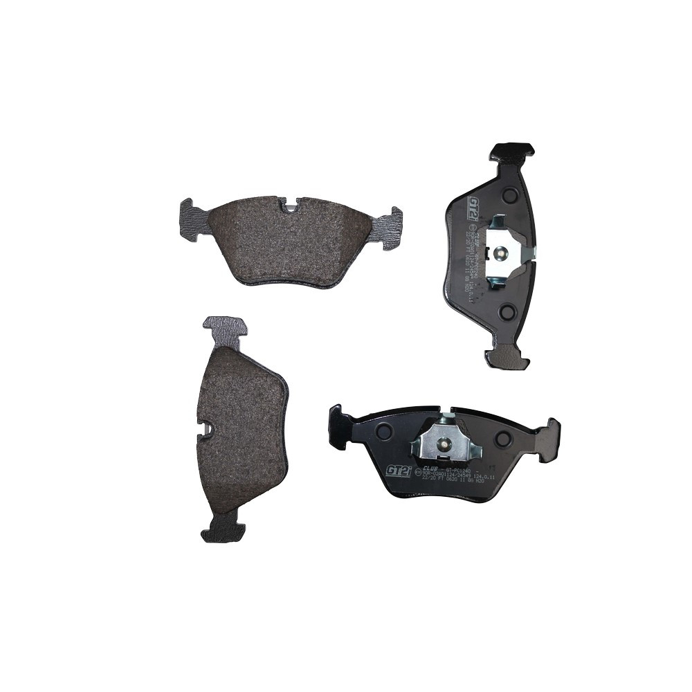 GT2i Club Avant remblokken voor BMW Serie 3 (E36) M3 3.0i, 3.2i 1991-98 - Ate remklauwen - GT-PC1240 - 3661768552599