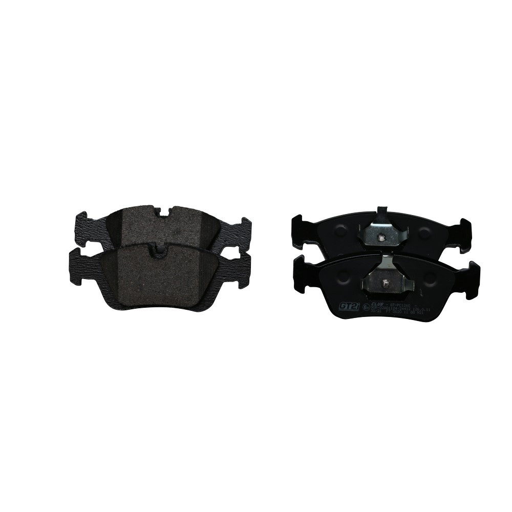 GT2i Club Front brake pads for BMW Serie 3 (E36) 316i, 318i, 318TDS, 320i, 323i, 325TD, 325i, 328i 1991-98 - Brake calipers Ate - GT-PC1260 - 3661768552605