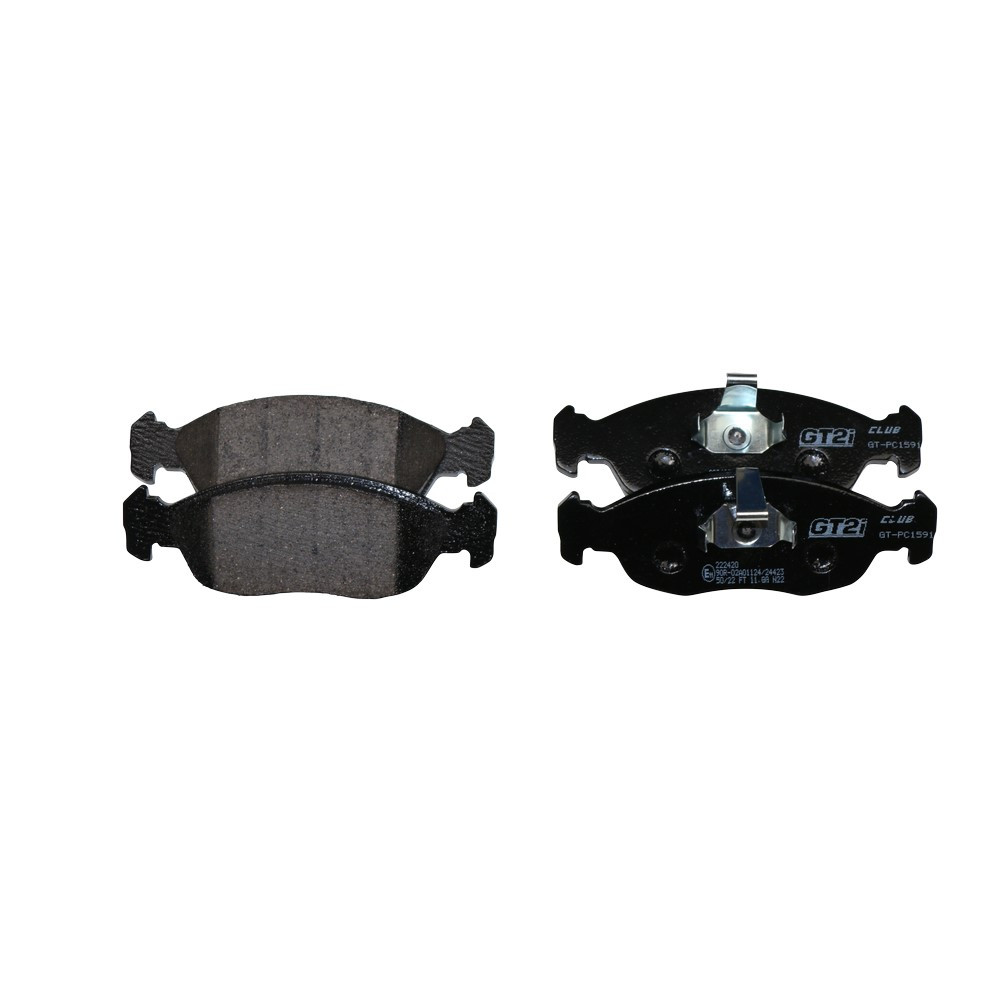 Plaquettes de frein GT2i Club Avant pour PEUGEOT 106 1.6i Rallye, 1.6i 16V GTi 1991-05 - Etriers de frein Ate  - GT-PC1591 - 3661768552629