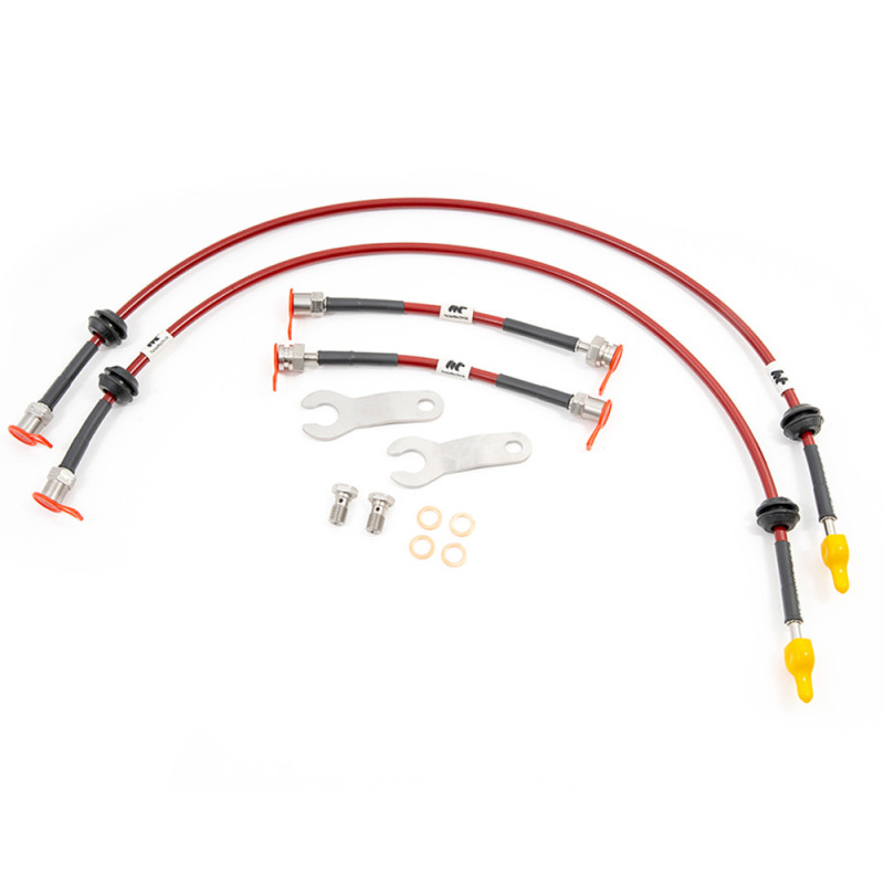 Kit tubi freno Forge per Peugeot 308 GTI dopo 2017 - FO-HTPUG4410.TRP - HT-PUG-4-410-CLEAR