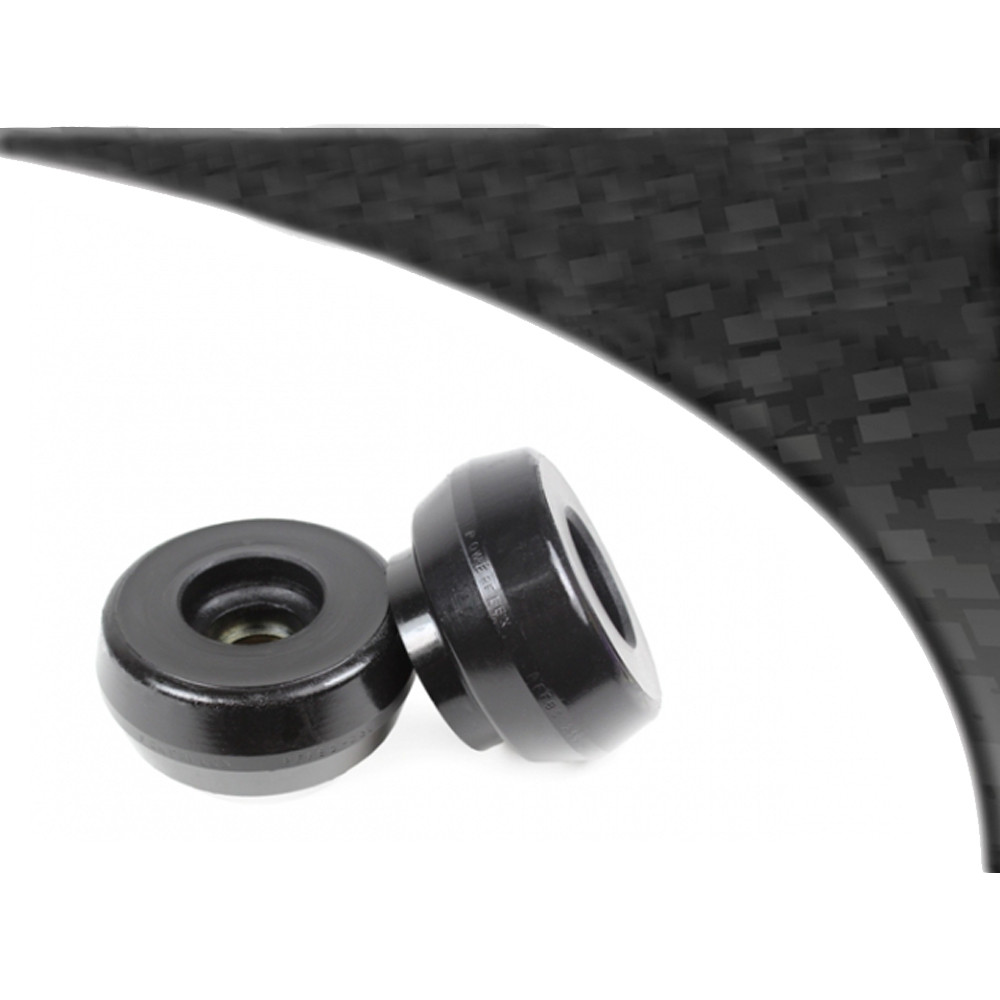 Silentbloc Powerflex negru pentru tampon amortizorului superior Golf 3 Syncro (2 bucăți) - PF-F85239-2N - PFF85-239BLK - 5055676525703