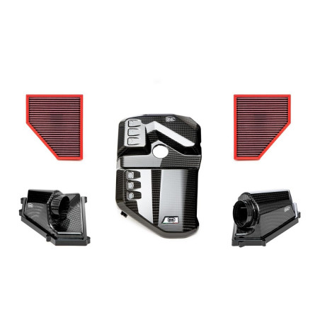 Kit CKS boites et cache moteur carbone BMC finition brillante pour BMW M2/M3/M4 (G87,G80,G82)