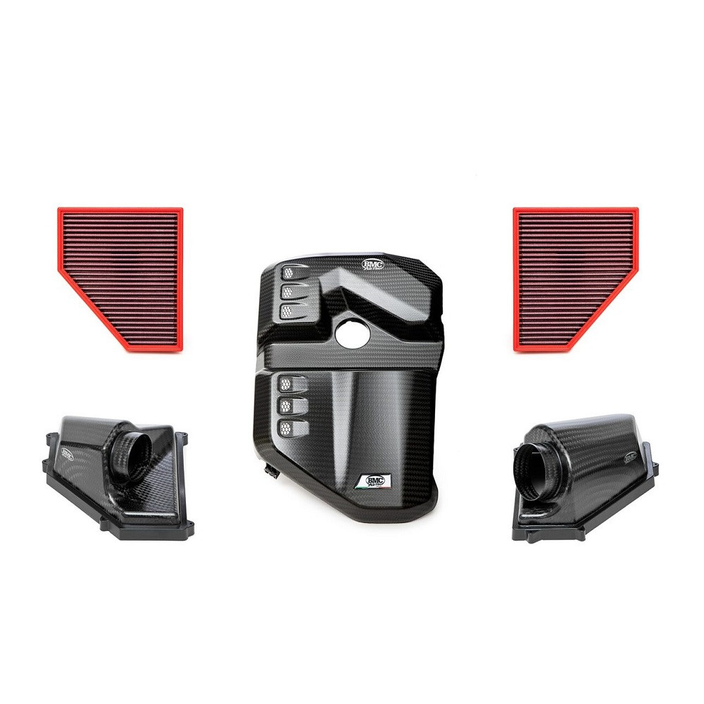 Set CKS de carcase și capac motor din carbon BMC cu finisaj mat pentru BMW M2/M3/M4 (G87, G80, G82) - BMC-CKS00003 - CKS00003