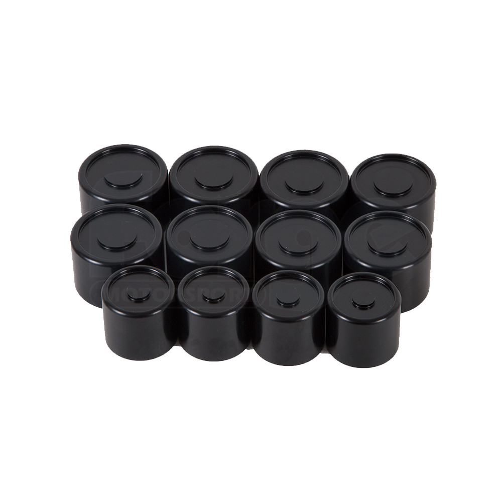 Kit di pistoni di ricambio per pinza anteriore 6 pistoni Forge (30,36,38) - FO-FMBKP6-303638 - FMBKP6-30,36,38 - 3666618068107