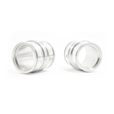 Alloy Male to Male Bayonet 65mm Coupler with Offset Nipples