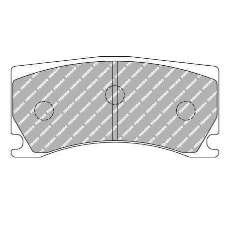 Plaquettes de frein Ferodo DS2500 avant pour Peugeot 308 1.6 GTi 270 272cv / RCZ R étrier ALCON