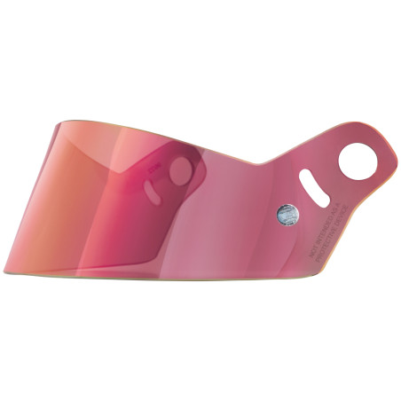 Ecran court iridium rouge foncé pour casque Stilo Venti WRX