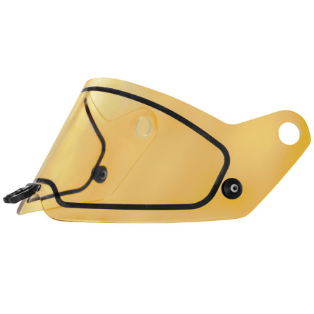 Stilo donkergeel iridium vizier voor Venti WRX DIRT helm