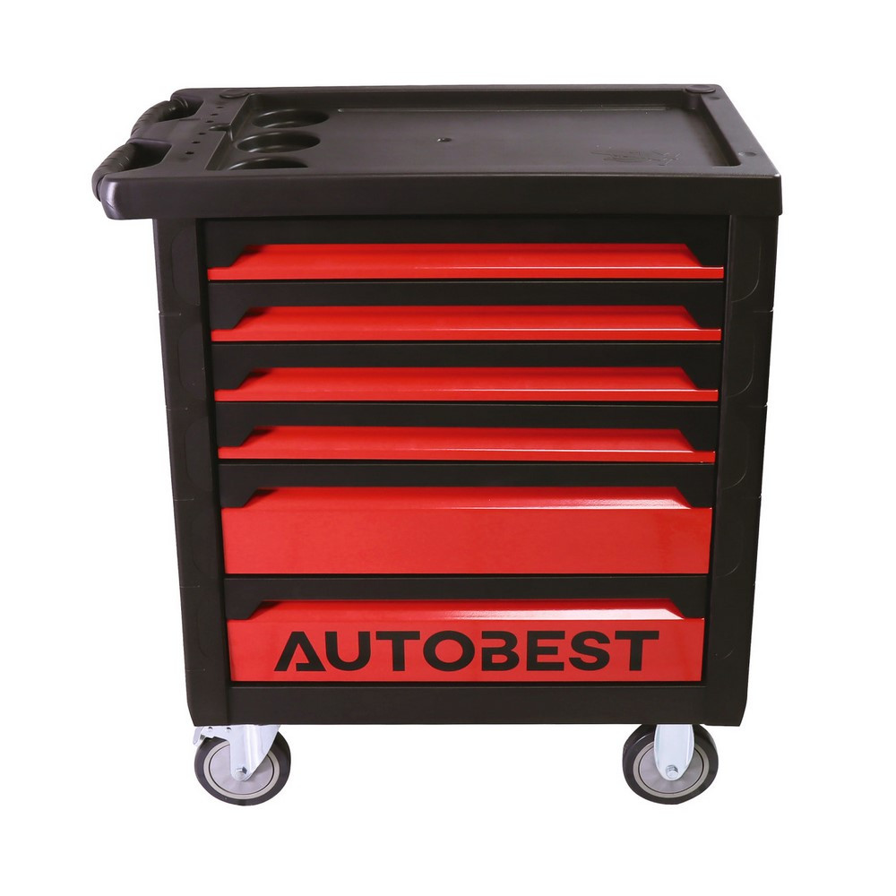 Complete trolley met 6 laden en 170 gereedschappen - AS-327651 - 330891 - 3233753308919