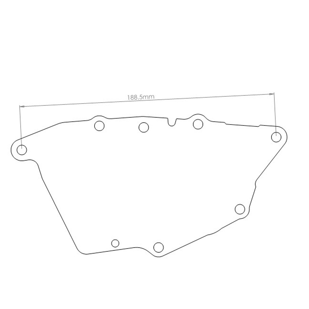 Forge oil cooler adapter plate for Mini F56 - FO-FMOC7 - FMOC7 - 3666618068626
