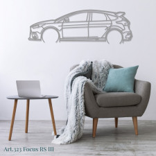 Décoration murale Art Design - silhouette Ford FOCUS RSIII