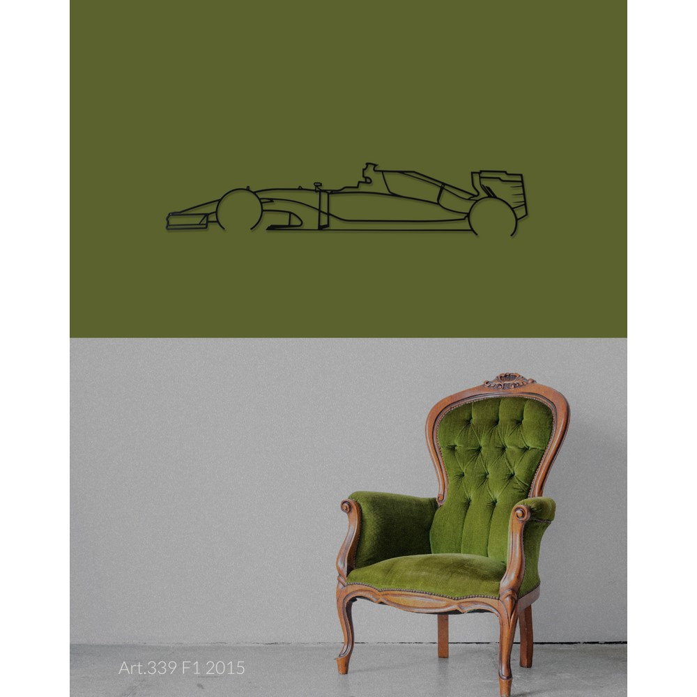 Decor de perete Art Design – siluetă Formula 1 2012 - AD-ART339-M.N.60 - ART.339WALL60