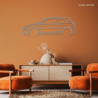 Décoration murale Art Design - silhouette Alfa Romeo 147 GTA