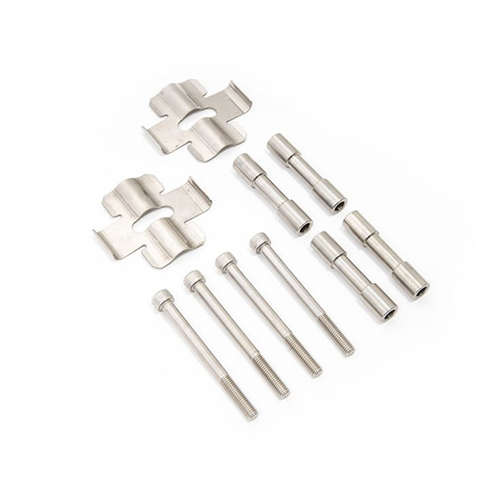 Set de șuruburi, știfturi și suporturi pentru plăcuțe Forge pentru etrier de frână cu 6 pistoane - FO-FMBKRET - FMBKRET - 3666618068985