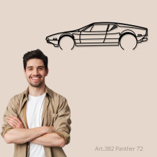 Decorazione murale Art Design - silhouette  PANTHER 72