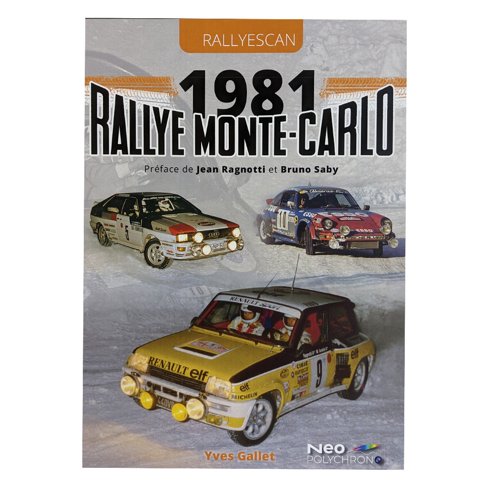 Libro Rally di Monte Carlo 1981 - LIVRE-MCARLO1981 - LIVRE M-CARLO 1981 - 9782956774846