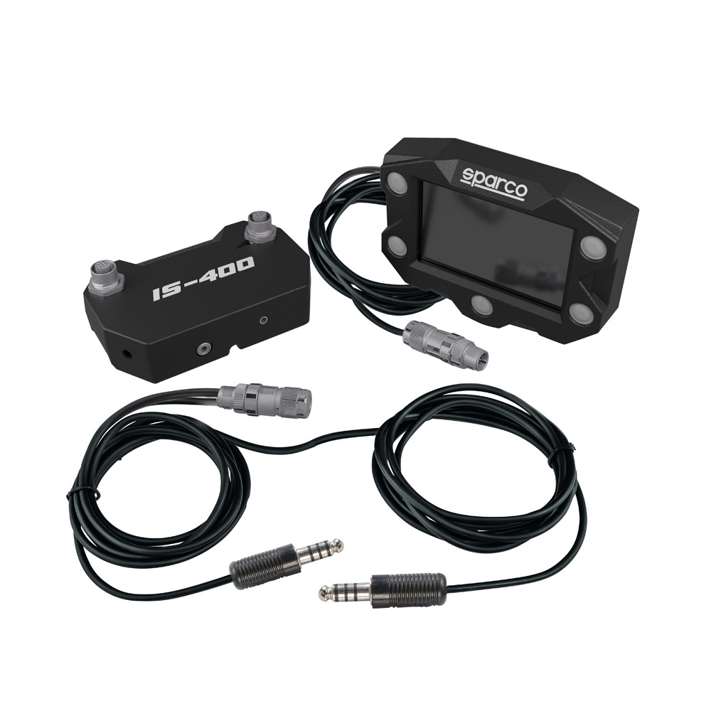Interfono digitale Sparco Pro IS-400 con connettore Nexus maschio - 00537046BT-M - 00537046BTM - 8033280541910