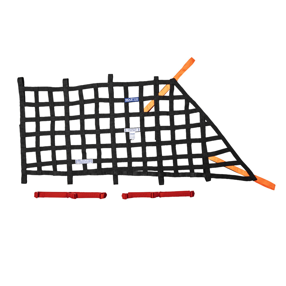 Sparco specific safety net for T-series 100x50cm - 002198FA-NR - 002198FA-NR - 8033280526139