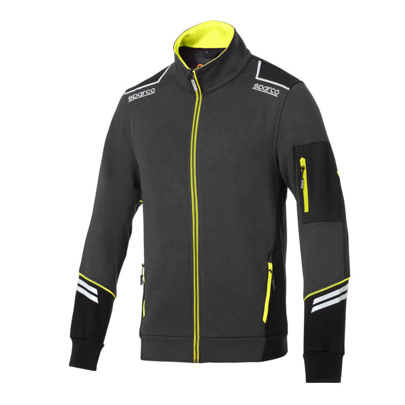 Sparco Tech vest met rits - 02429.GJ.S - 02429GSGF1S